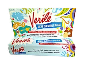 verile acne blemish